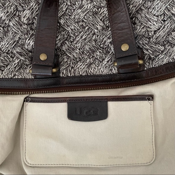 UGG Cable Knit 🧶 Satchel in Gray - Picture 12 of 12